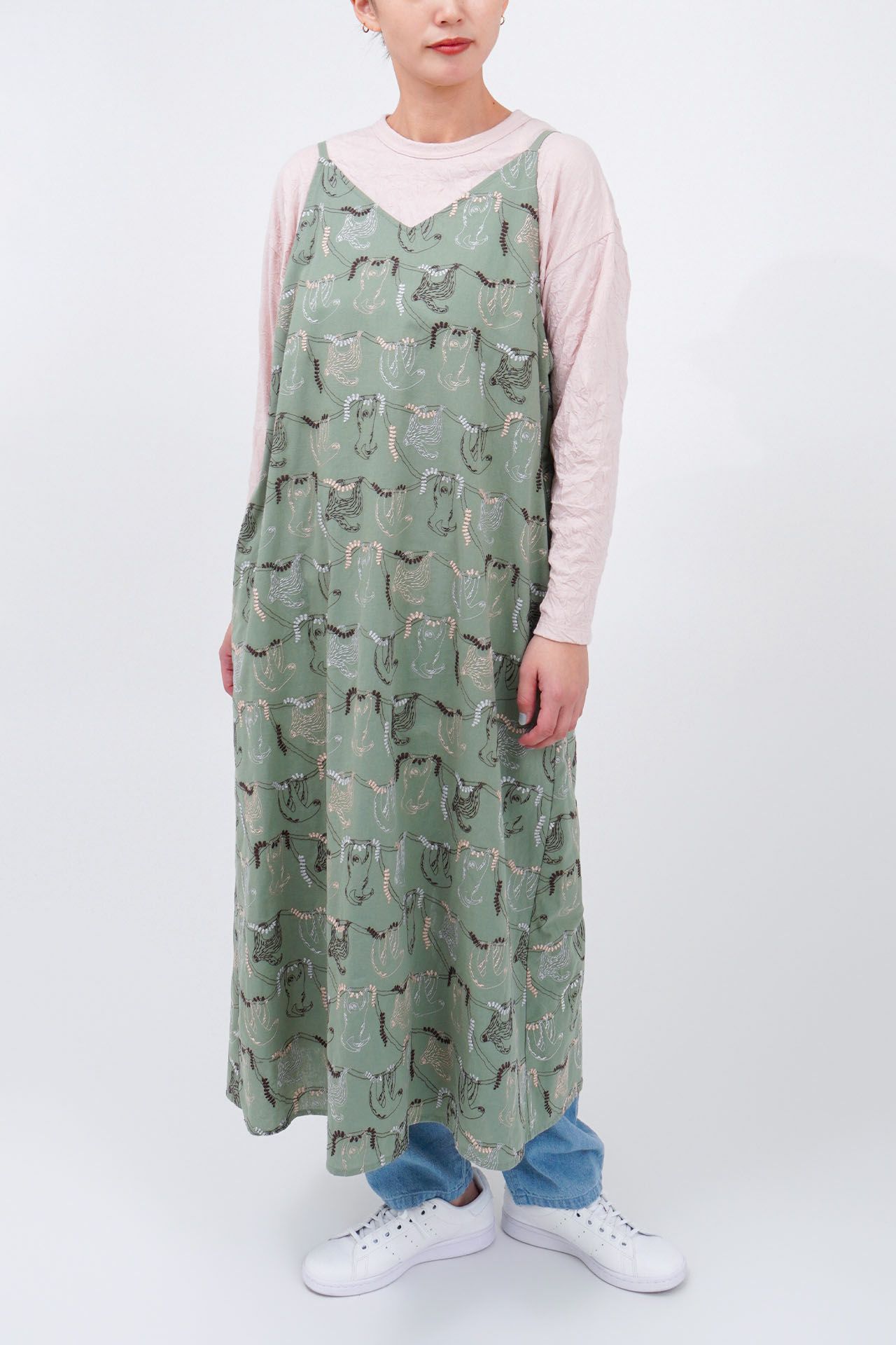 GREEN/model:168cm