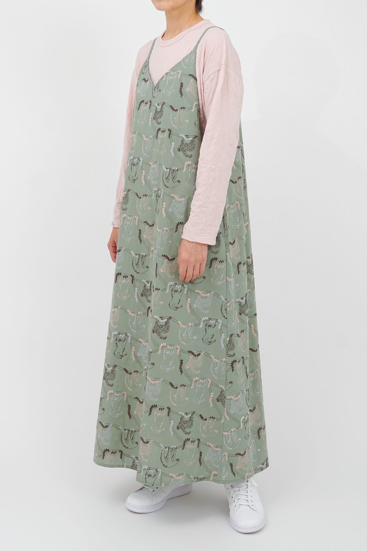 GREEN/model:161cm