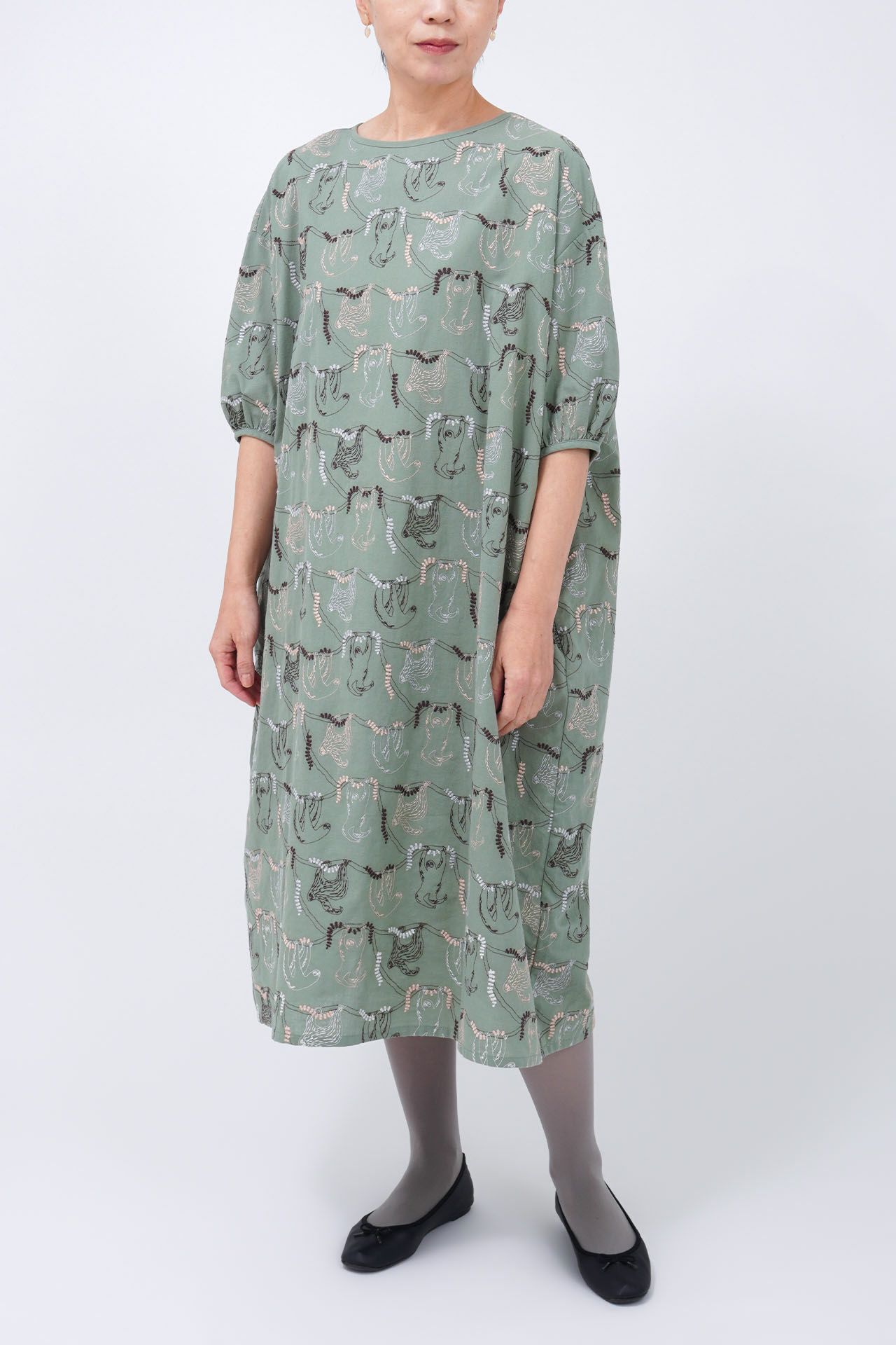 GREEN/model:161cm