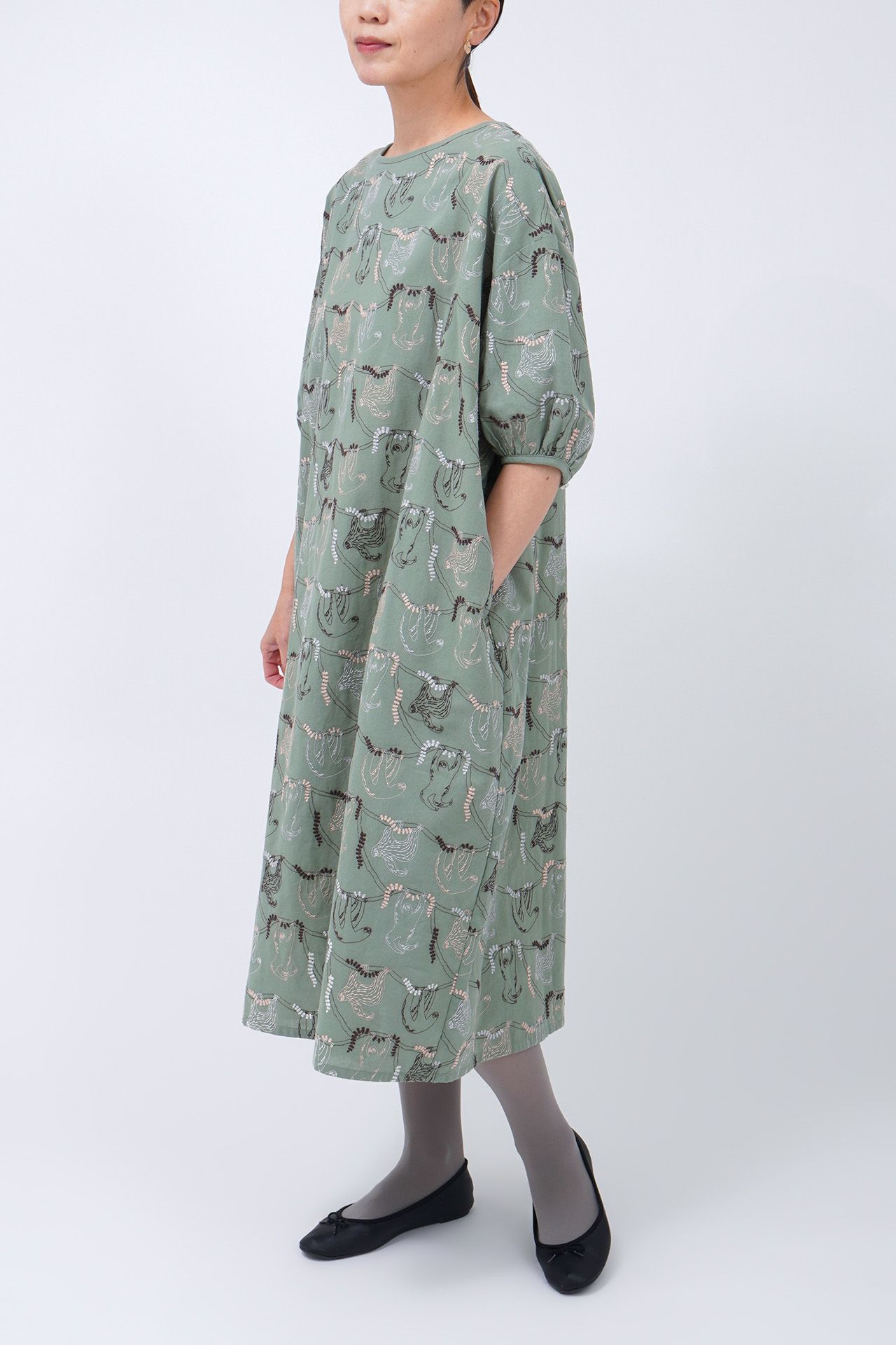 GREEN/model:161cm