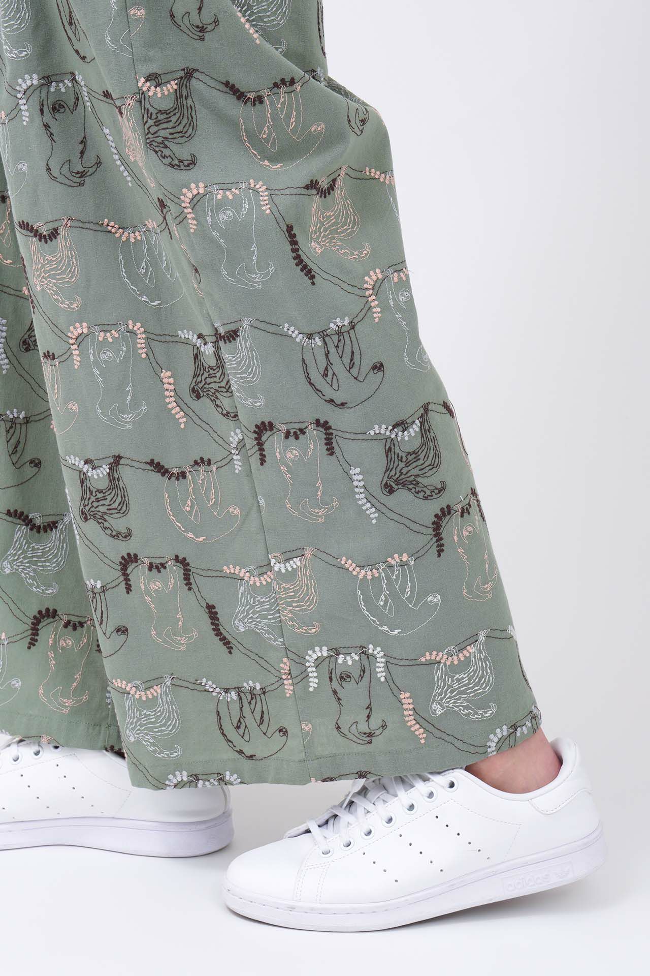 EMBナマケモノ ワイドパンツ | marble SUD(マーブルシュッド)公式通販