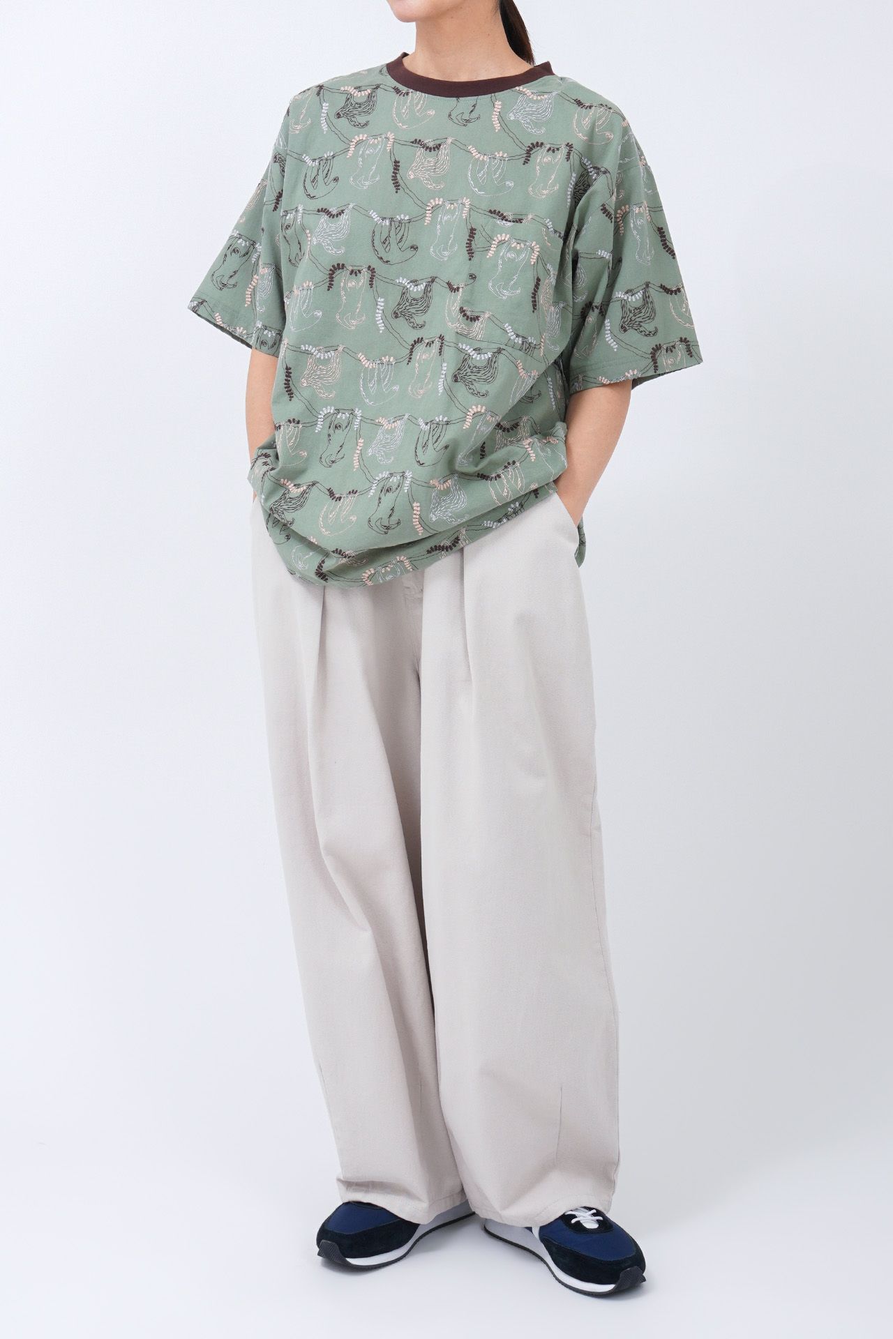 GREEN/model:161cm