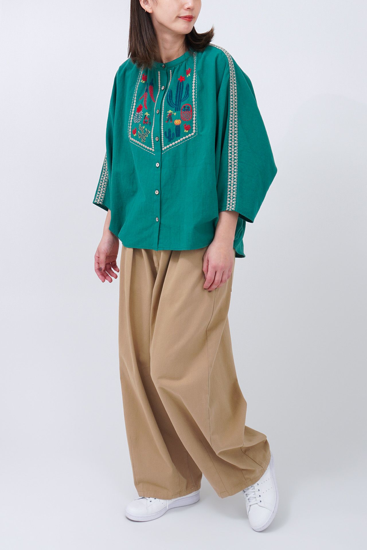 GREEN/model:168cm