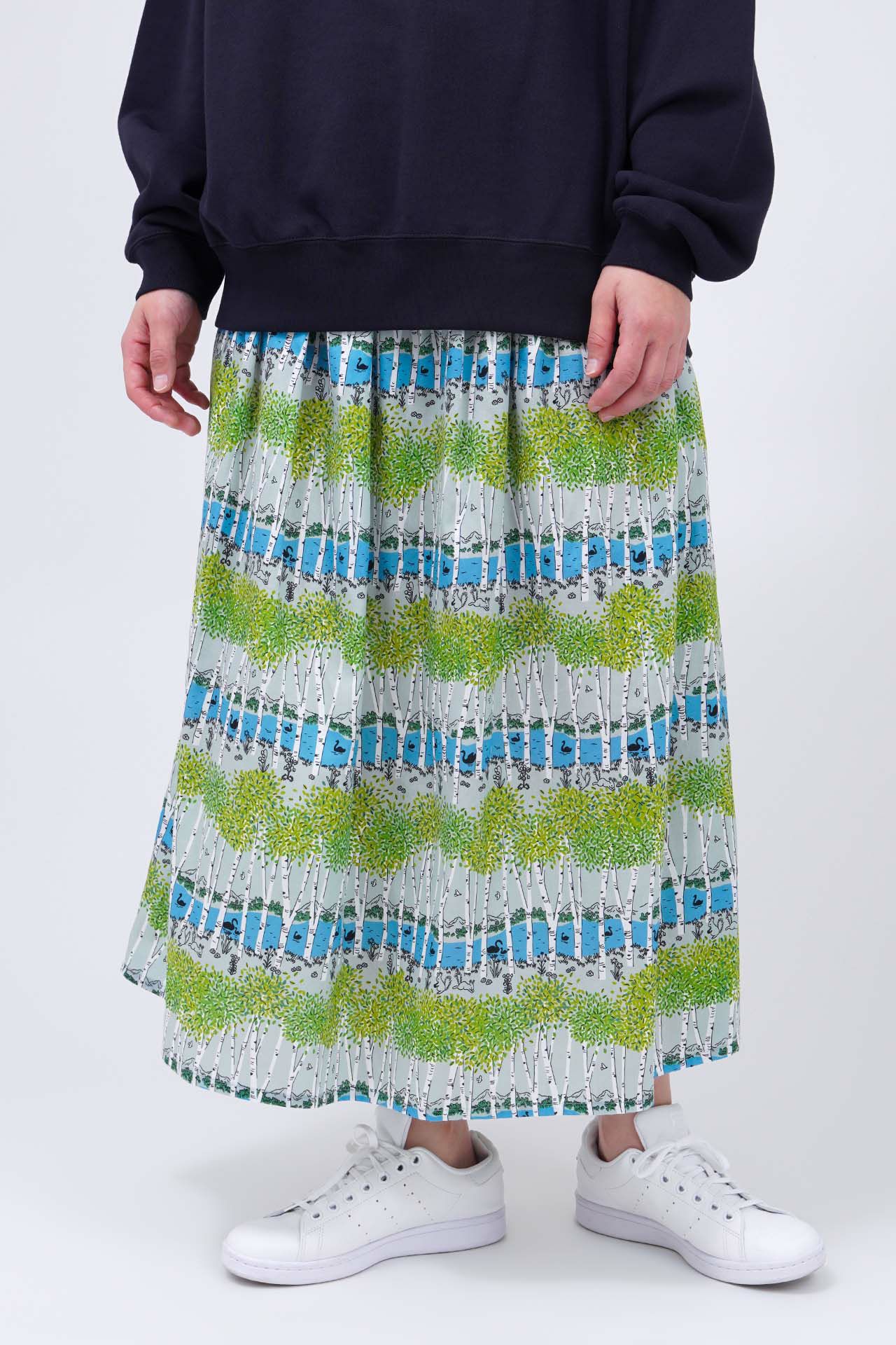 shirakaba ギャザースカート | marble SUD(マーブルシュッド)公式通販