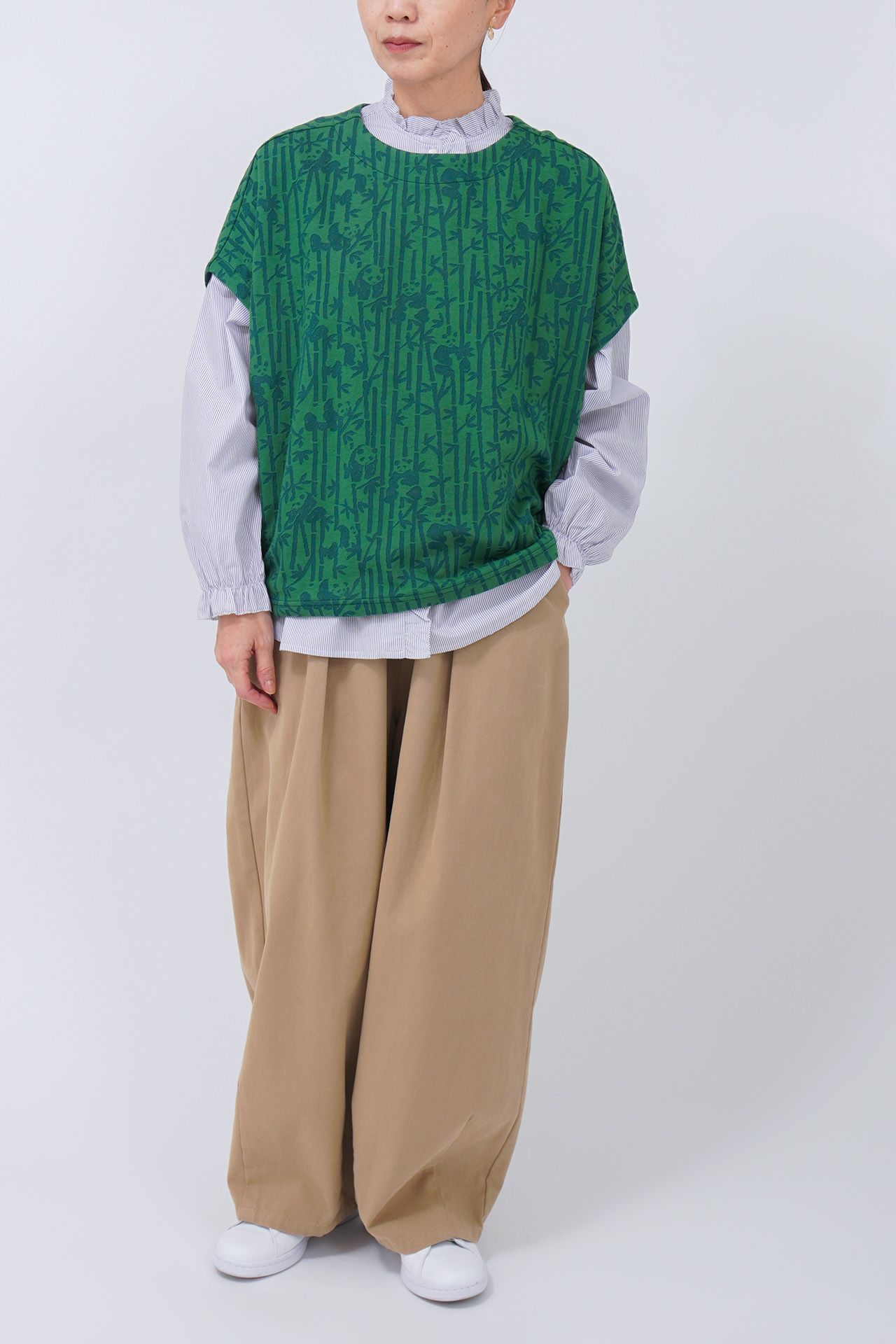 GREEN/model:161cm