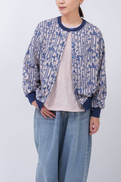 bamboo panda JQ カーディガン | marble SUD(マーブルシュッド)公式通販