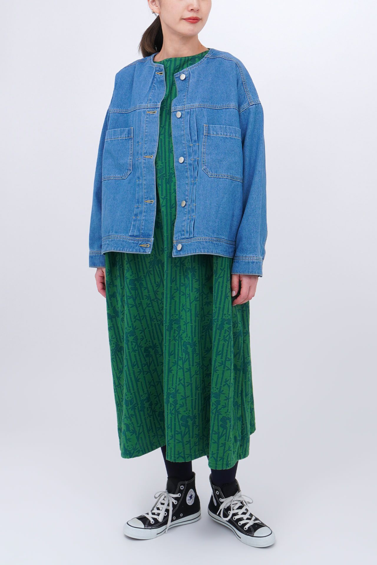 GREEN/model:168cm