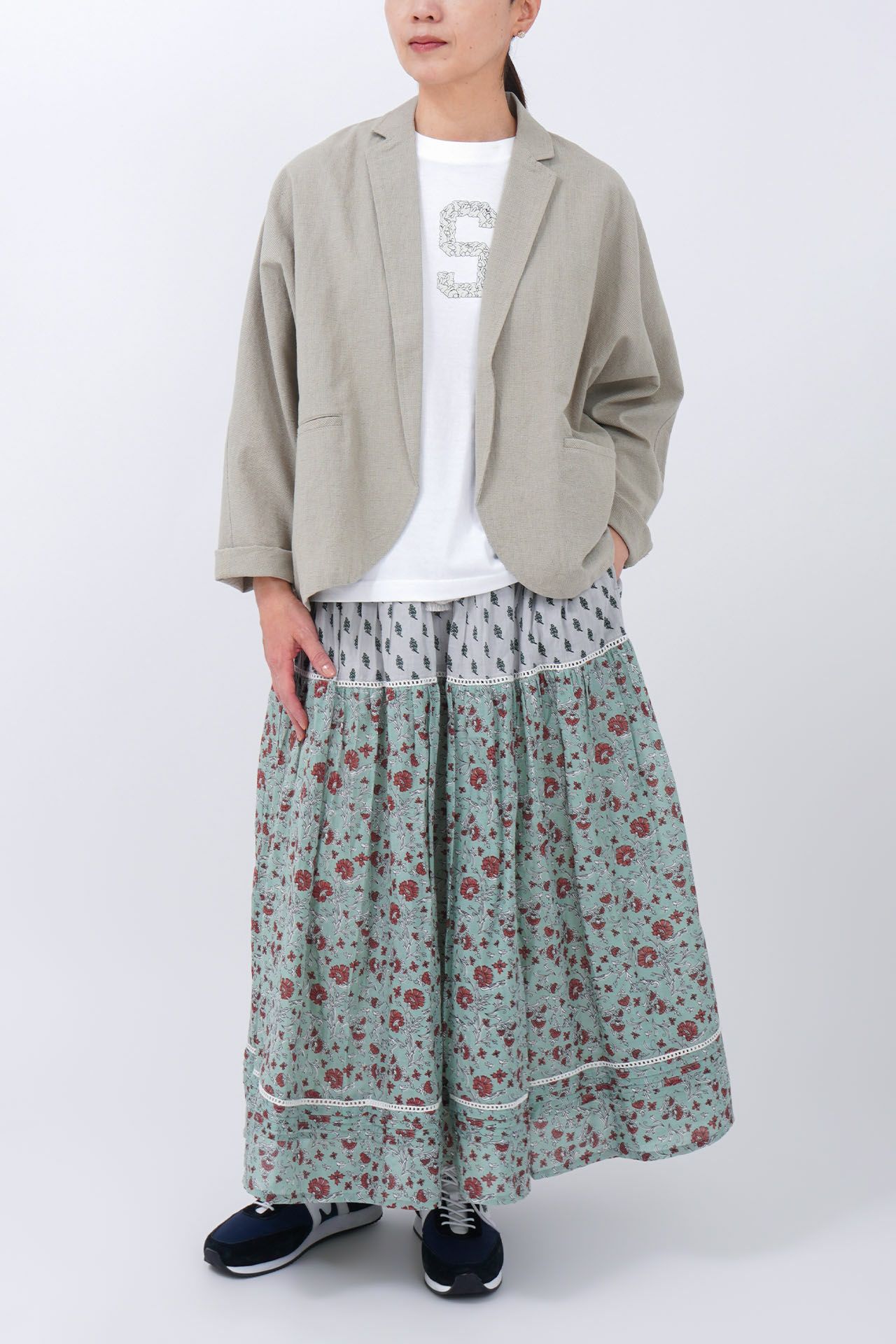 L.GREEN/model:161cm
