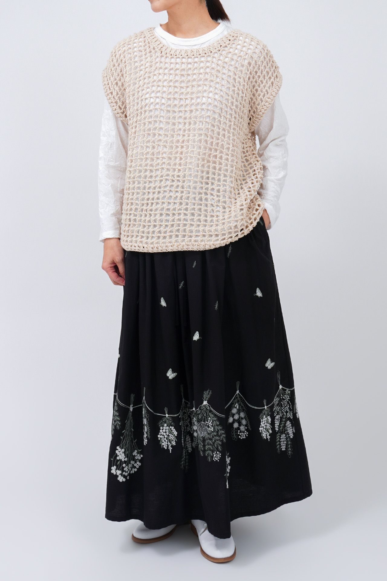 IVORY/model:161cm