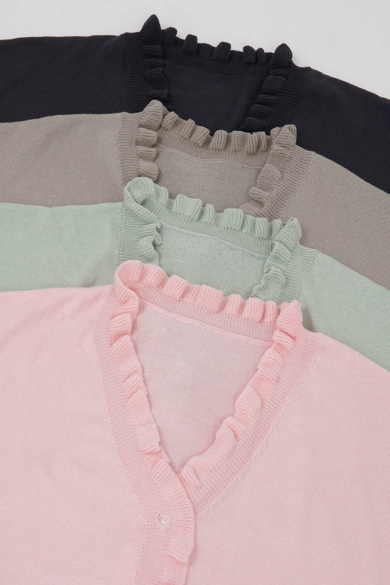 ホッピです♪ スイートピーニット カーディガン | marble SUD(マーブルシュッド)公式通販