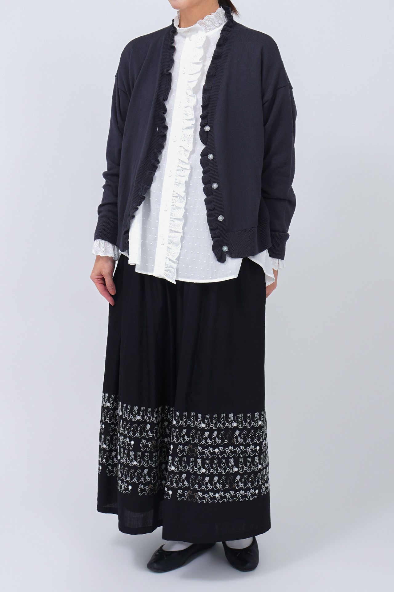 WHITE/model:161cm
