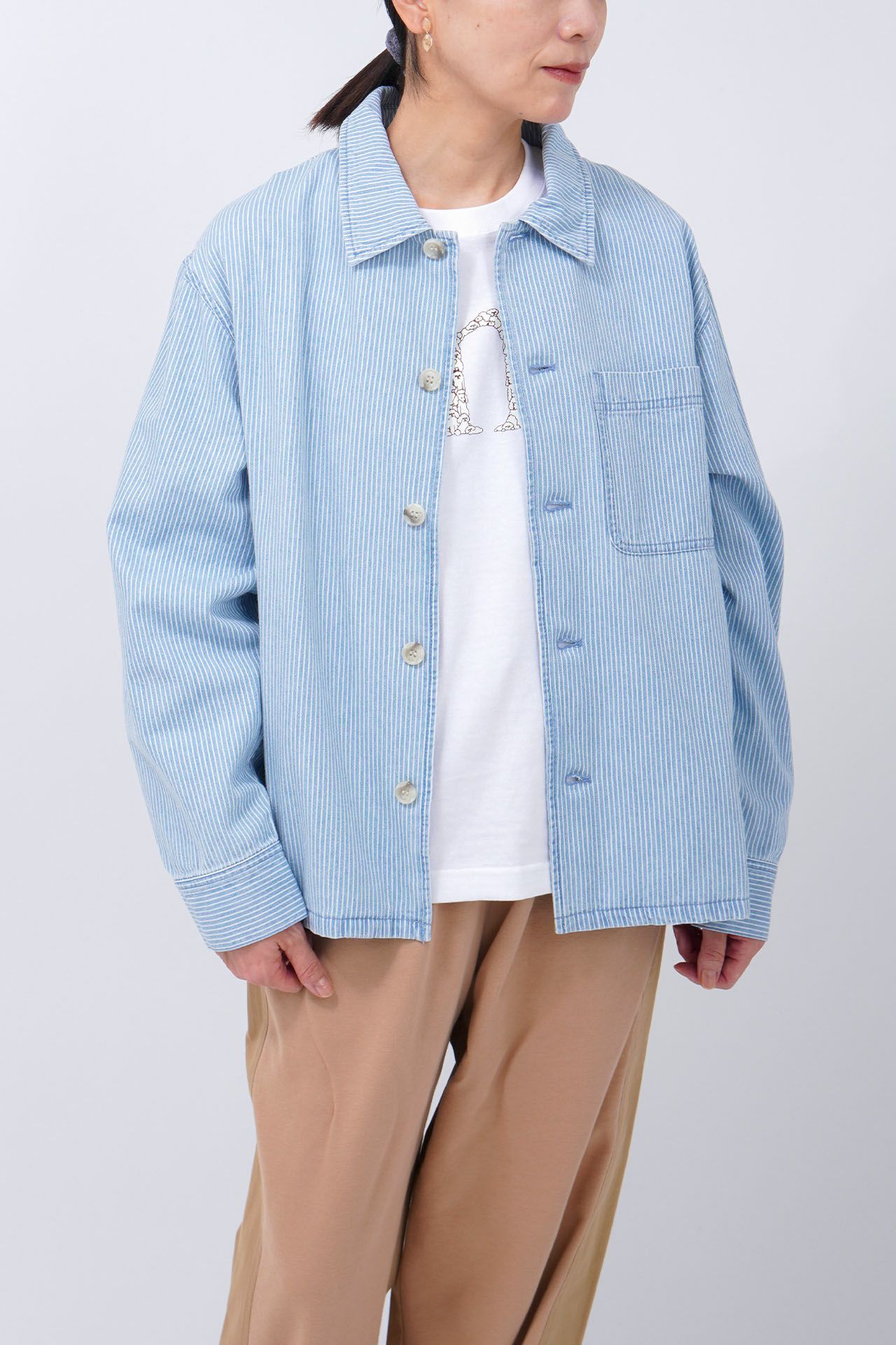 ヒッコリー ワークジャケット | marble SUD(マーブルシュッド)公式通販