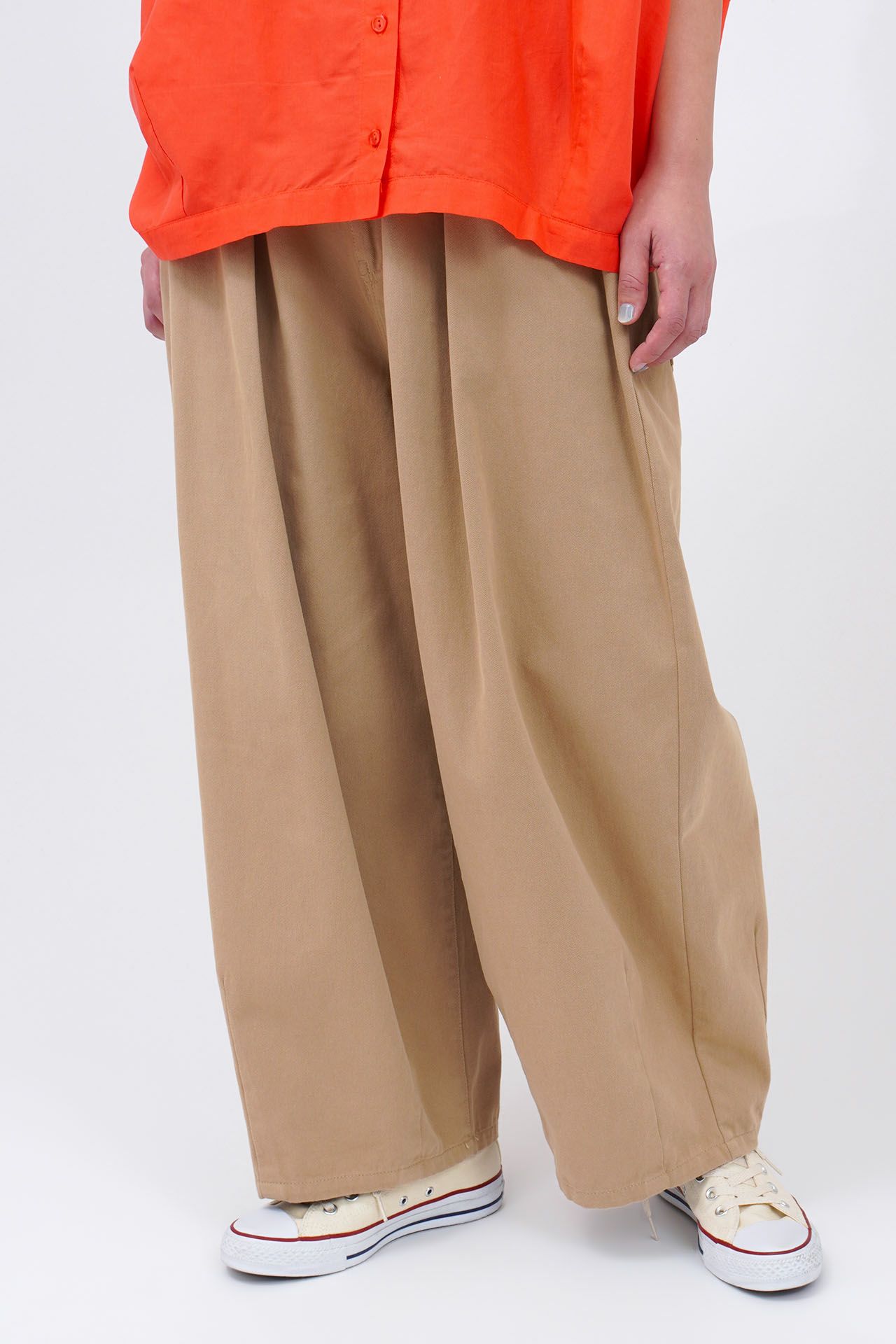 ソフトチノ カーブボリュームパンツ | marble SUD(マーブルシュッド