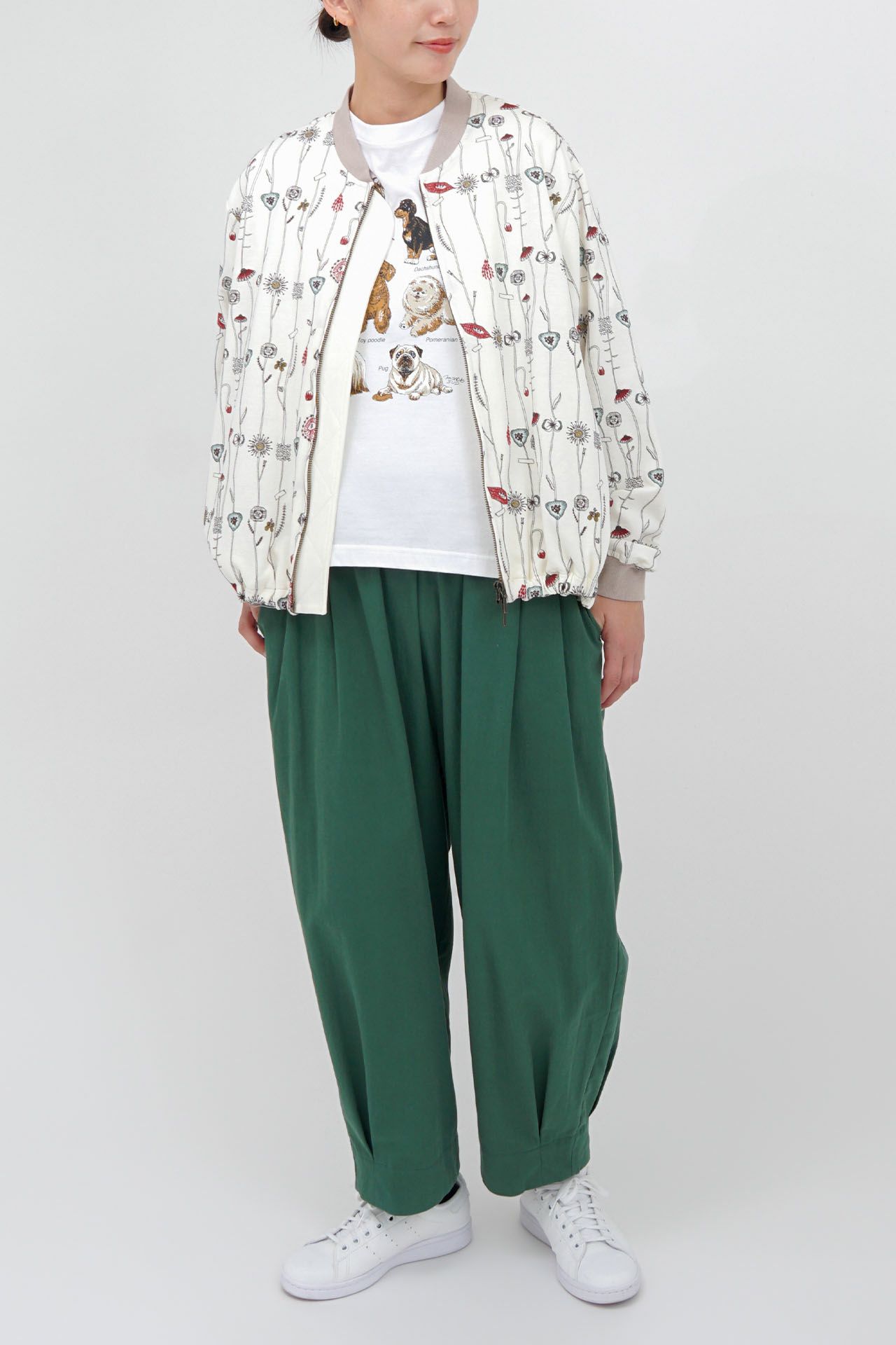 GREEN/model:168cm
