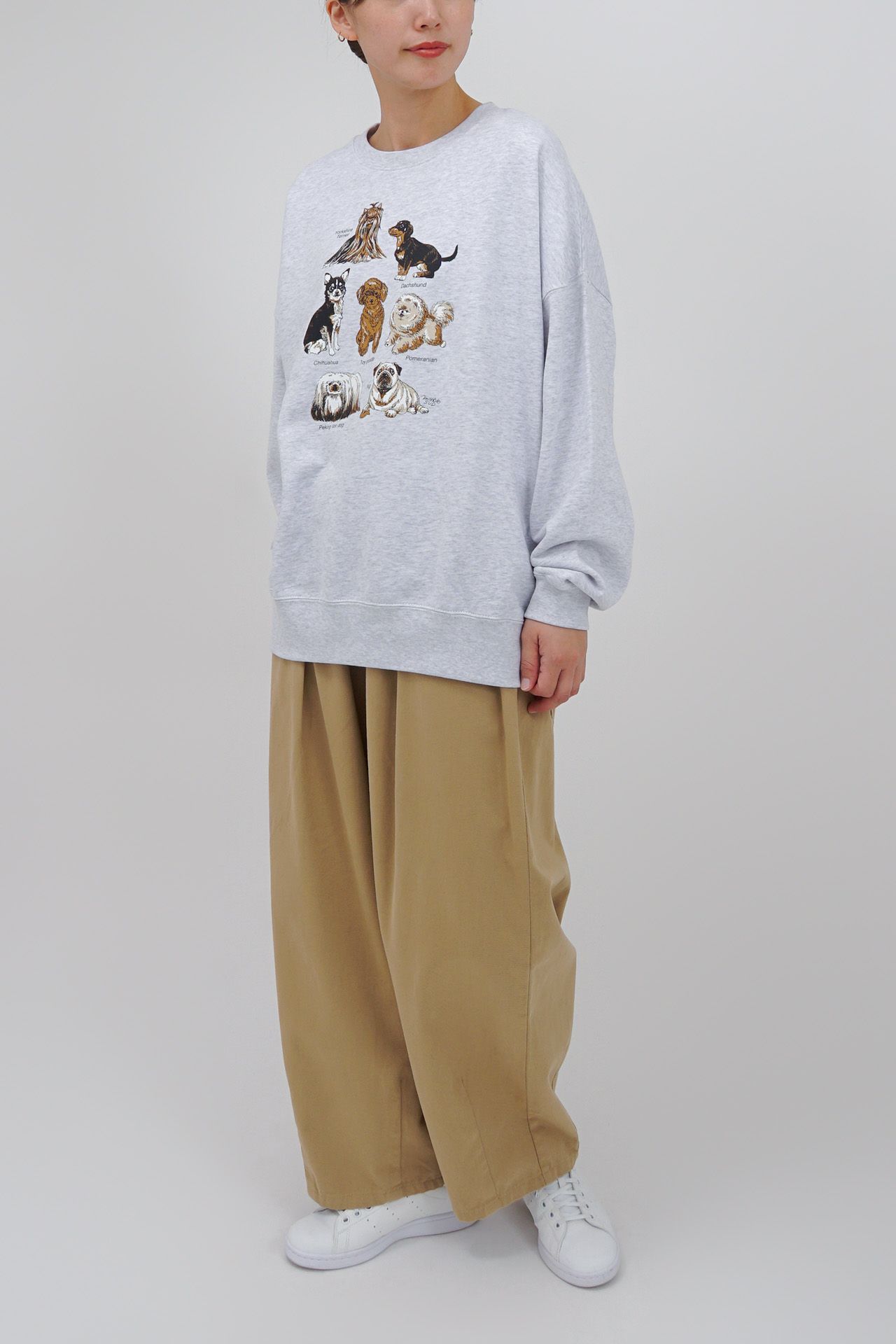 Zukan Small dog LONG SWEAT | marble SUD(マーブルシュッド)公式通販