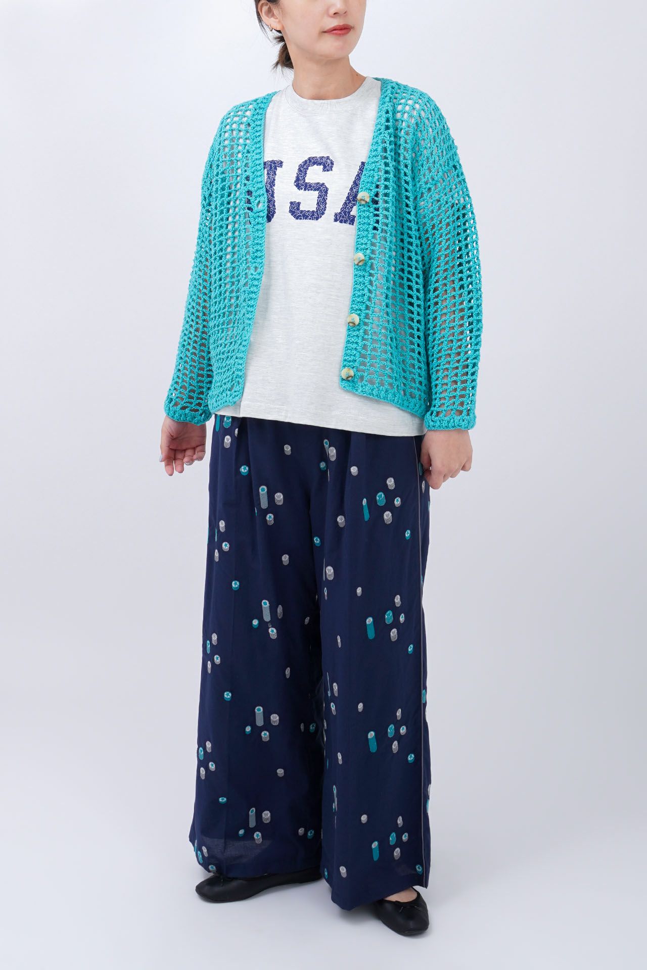 H.GREY/model:168cm