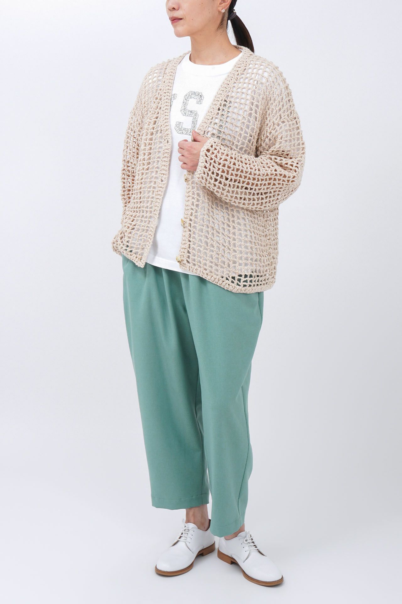 WHITE/model:161cm