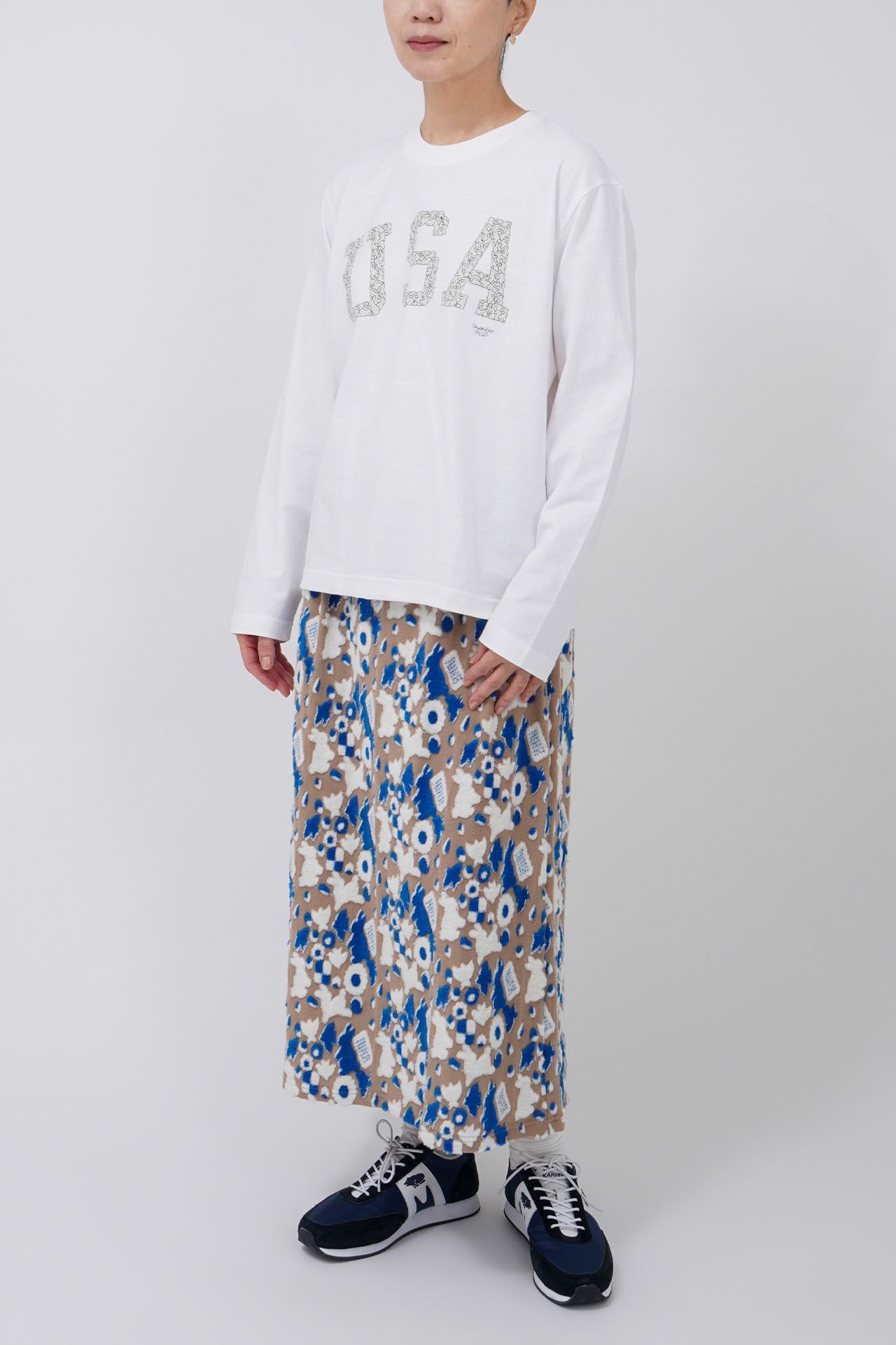 WHITE/model:161cm