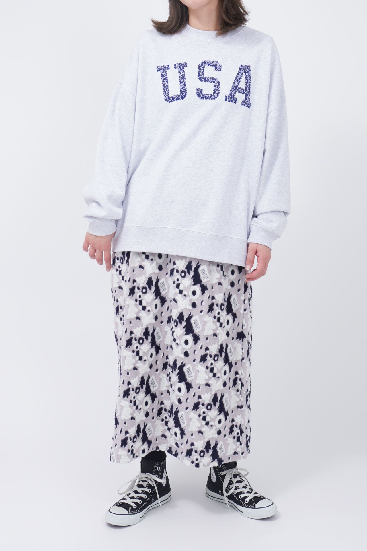H.GREY/model:168cm