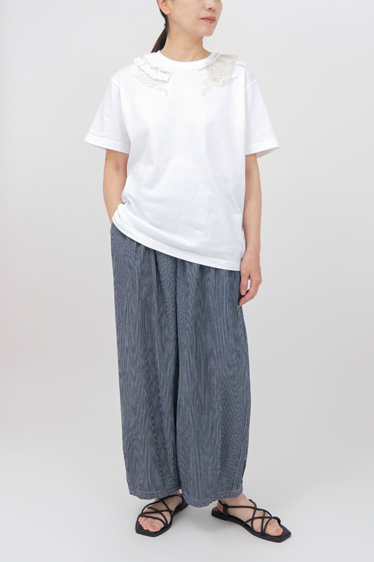 WHITE/model:161cm