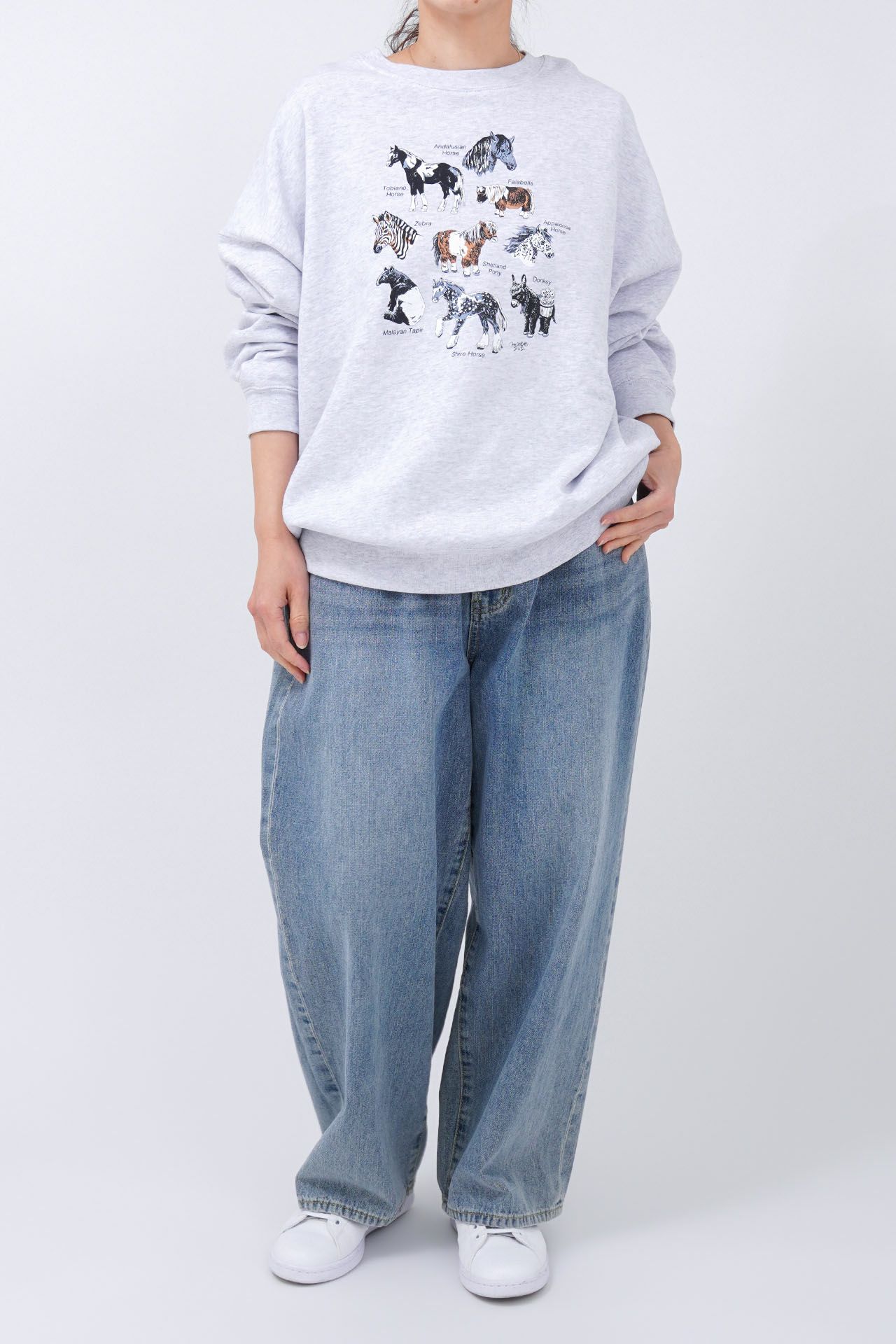 H.GREY/model:158cm
