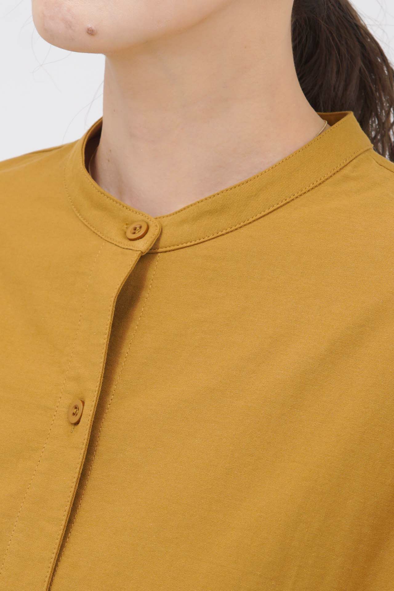 EMB Shirakawago シャツワンピース | marble SUD(マーブルシュッド