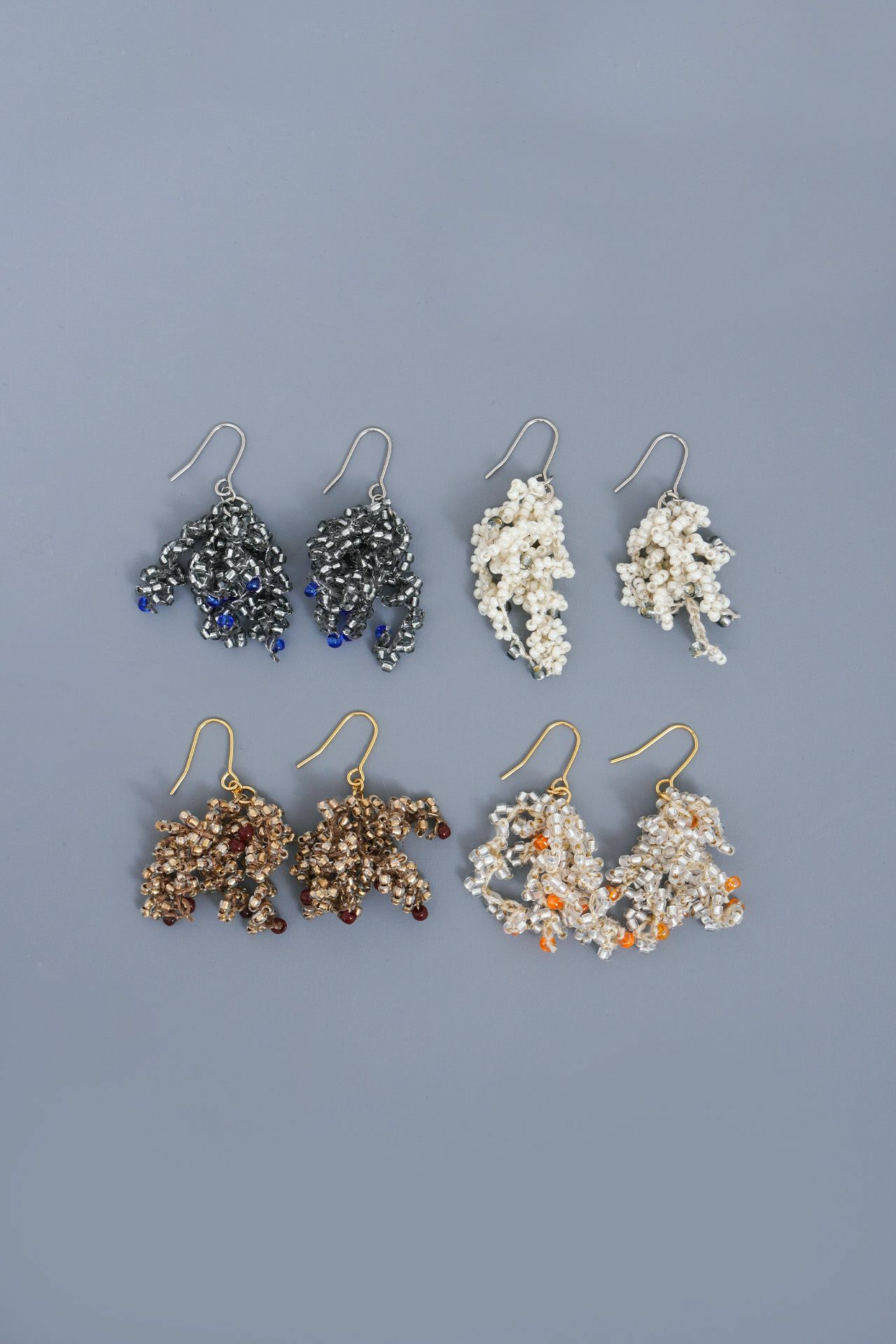 ナマケモノレース ピアス/イヤリング | marble SUD(マーブルシュッド