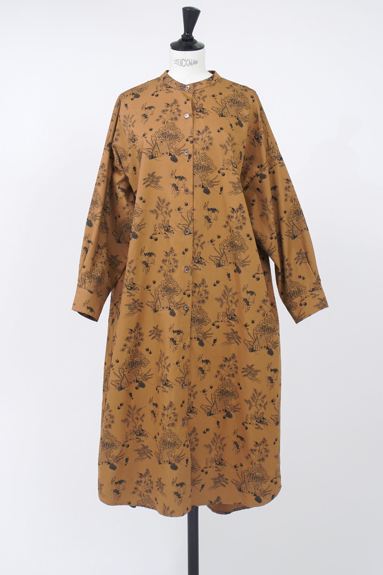 マーブルシュッド　EMB shrakawago　背中シャーリングワンピース ☆Fairy Tale セナカシャーリングワンピース | marble SUD(マーブル