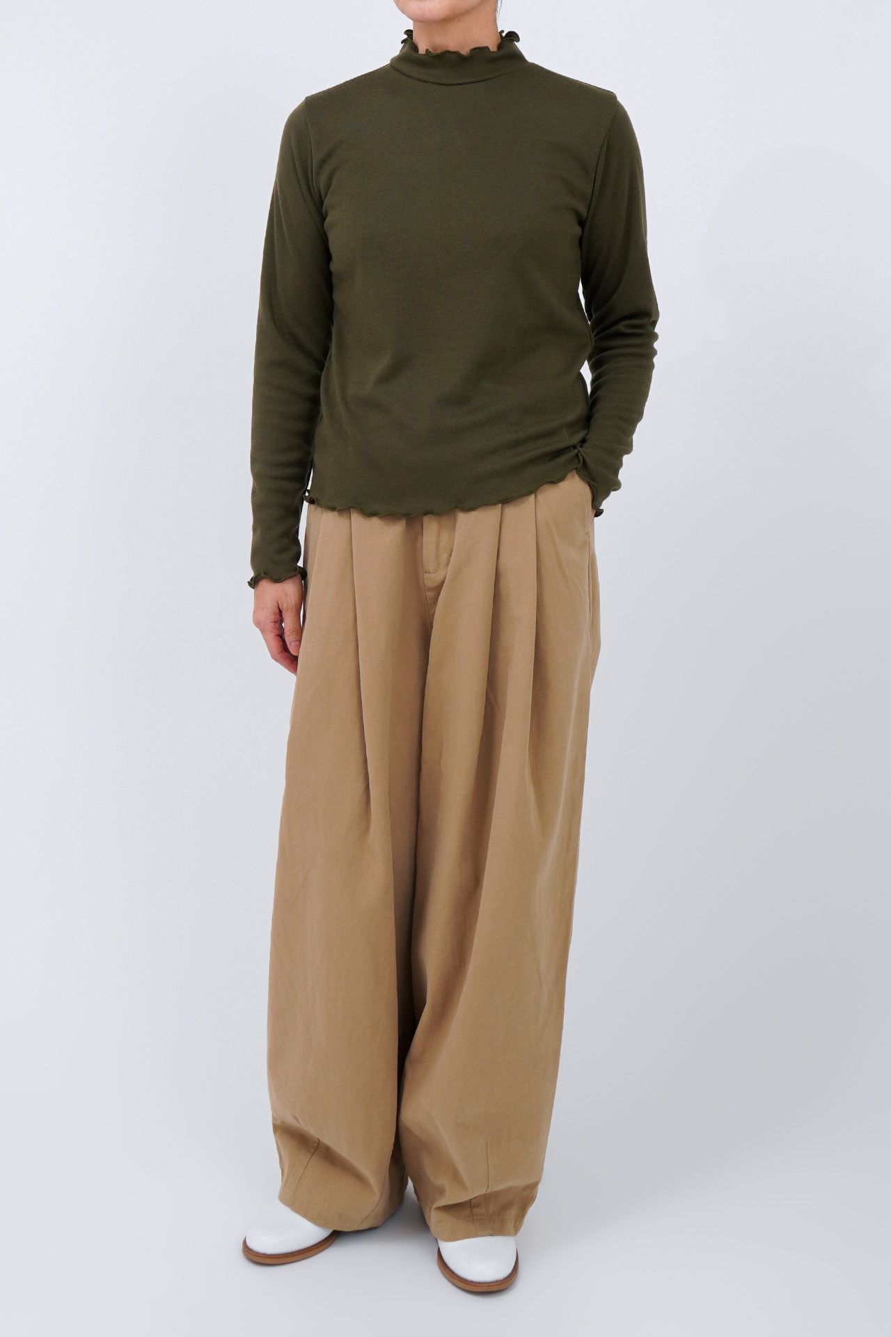 KHAKI/model:161cm