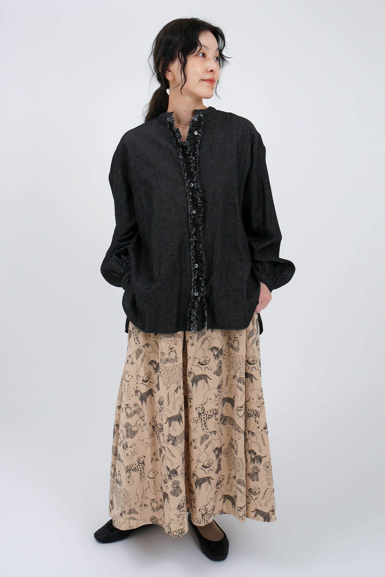 BLACK/model:158cm