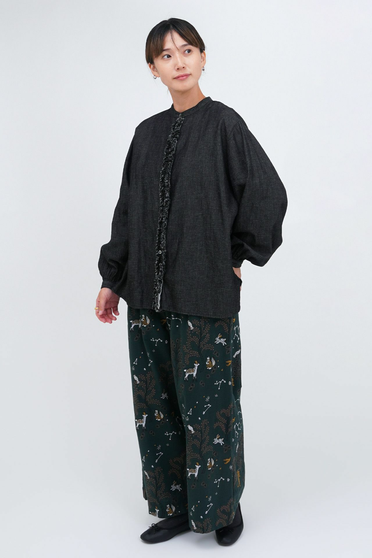 BLACK/model:168cm