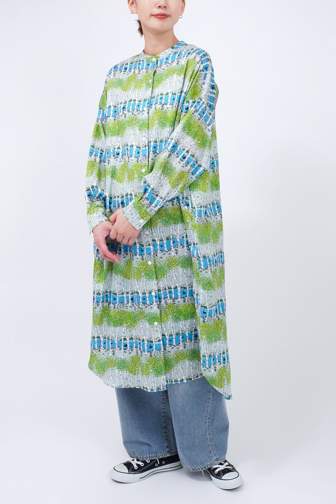 GREEN/model:168cm