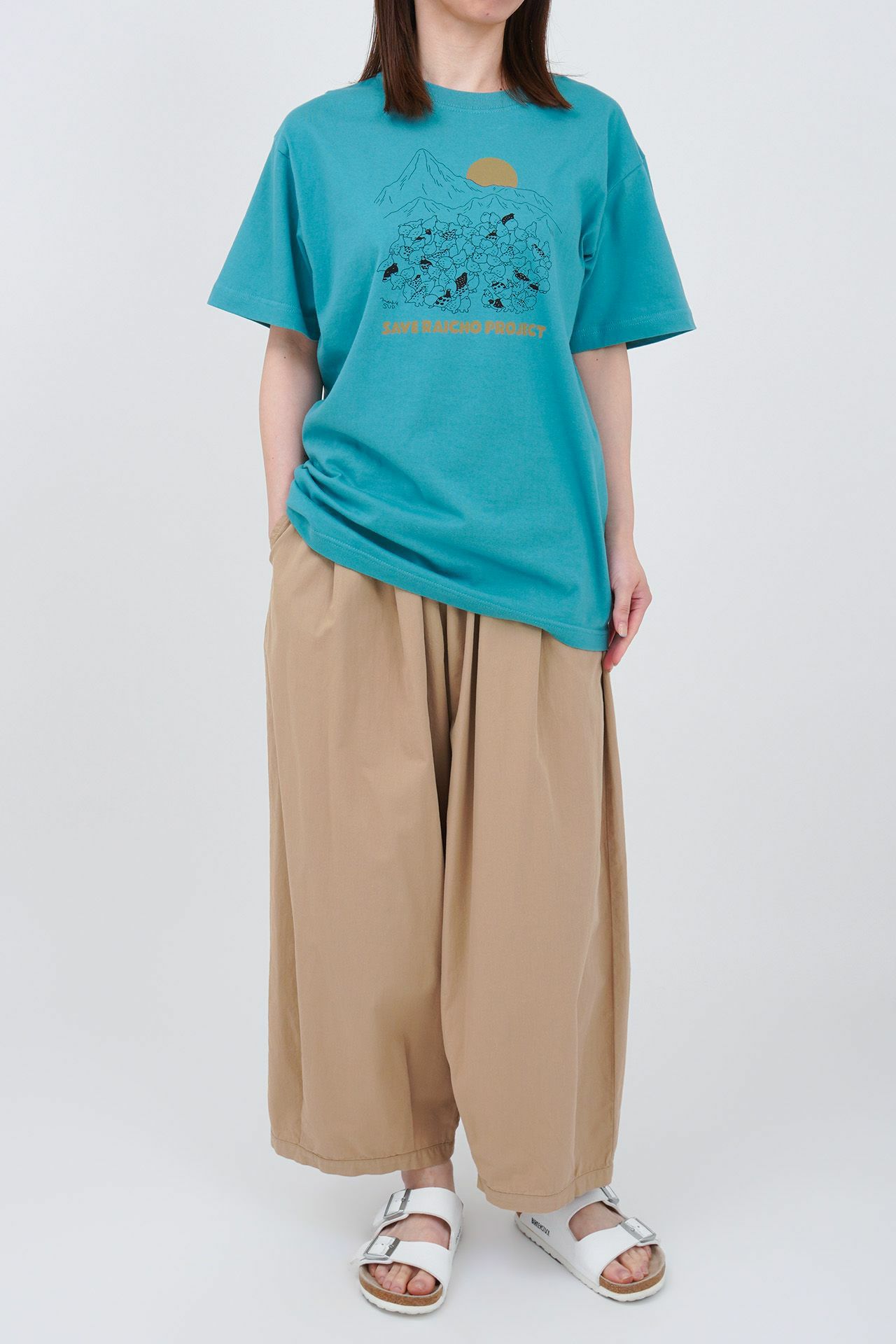 GREEN/model:161cm